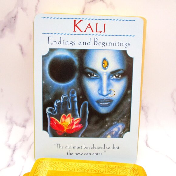 Goddess Guidance Oracle Cards Doreen Virtue 44 Cards and Guidebook - Picture 6 of 7